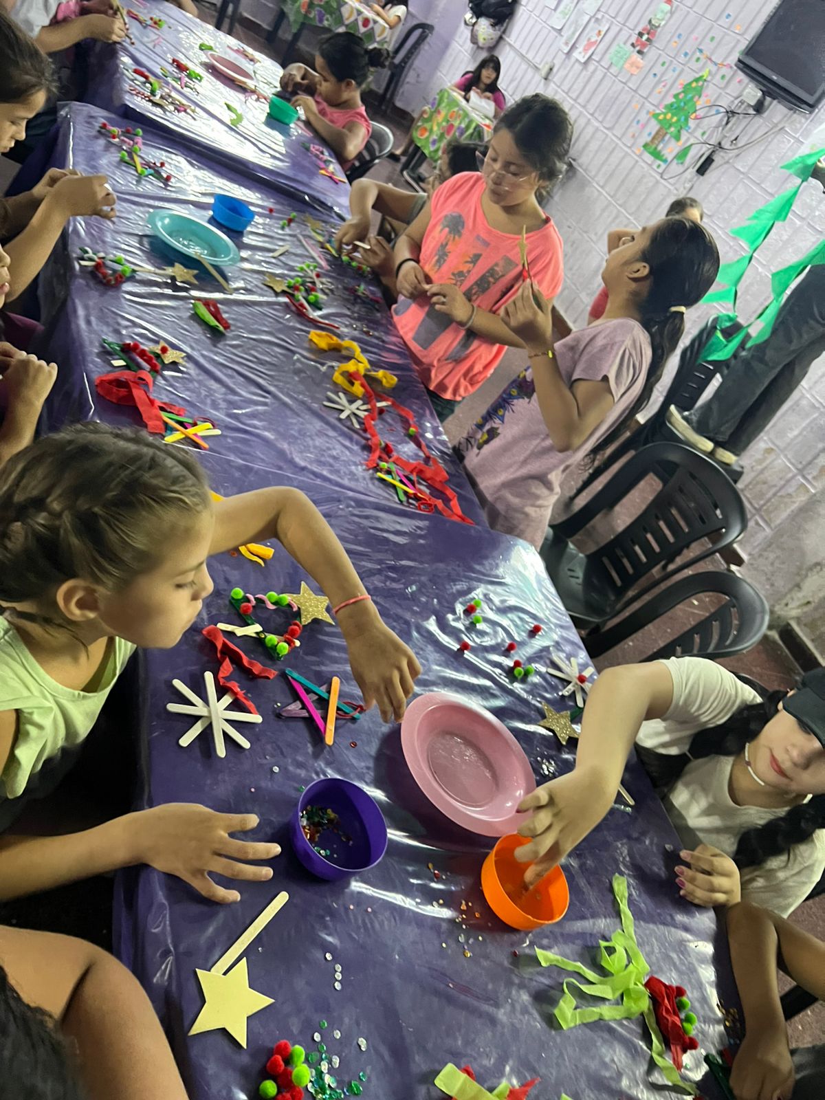 Momento compartido en Domingos de Rayuela