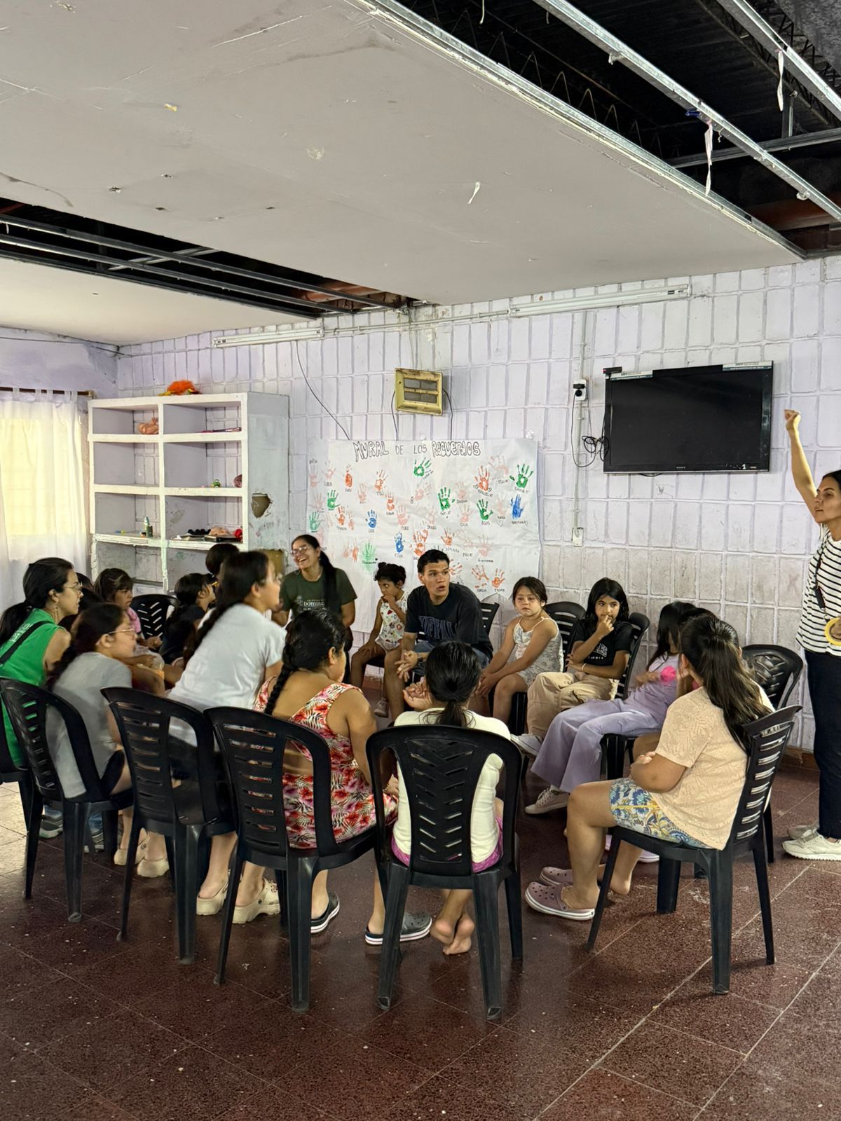 Momento compartido en Domingos de Rayuela